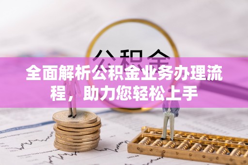 南华全面解析公积金业务办理流程，助力您轻松上手