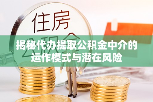 南华揭秘代办提取公积金中介的运作模式与潜在风险