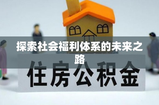 南华探索社会福利体系的未来之路
