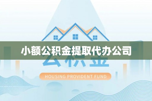 南华小额公积金提取代办公司