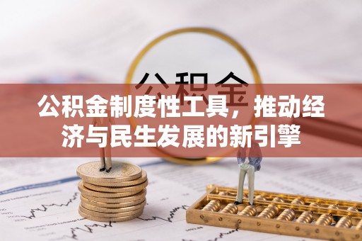 南华公积金制度性工具，推动经济与民生发展的新引擎