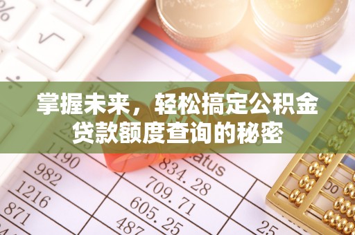 南华掌握未来，轻松搞定公积金贷款额度查询的秘密