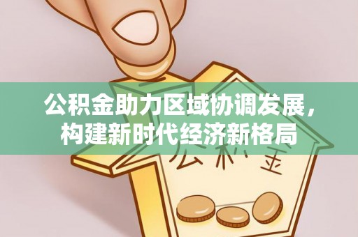 南华公积金助力区域协调发展，构建新时代经济新格局