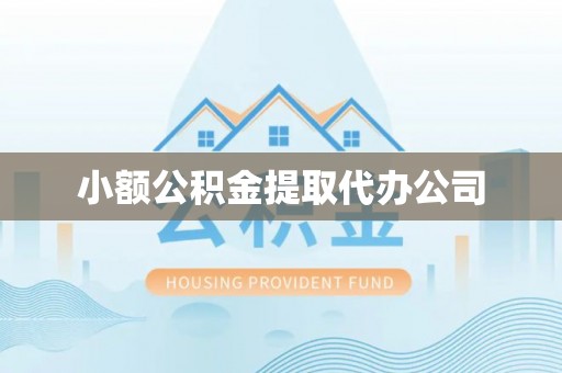 南华小额公积金提取代办公司