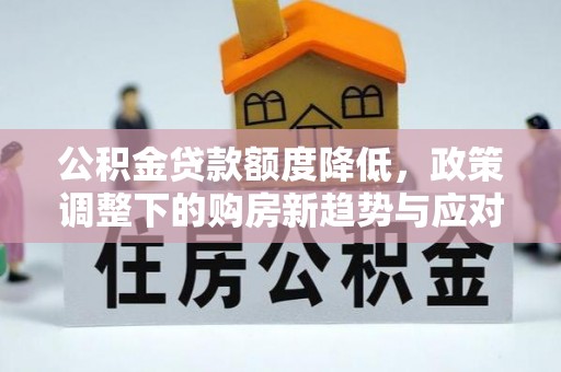 南华公积金贷款额度降低，政策调整下的购房新趋势与应对策略