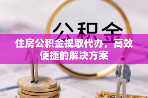南华住房公积金提取代办，高效便捷的解决方案
