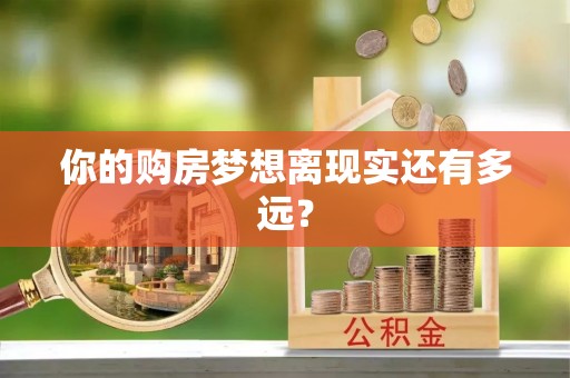 南华你的购房梦想离现实还有多远？
