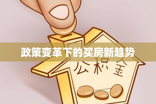 南华政策变革下的买房新趋势