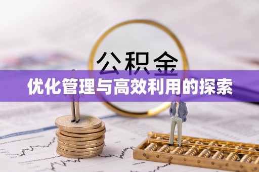南华优化管理与高效利用的探索