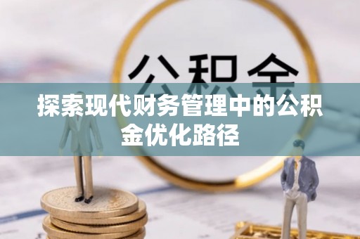 南华探索现代财务管理中的公积金优化路径