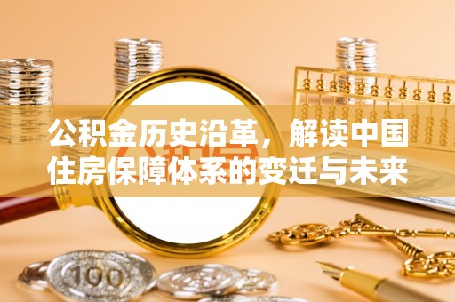 南华公积金历史沿革，解读中国住房保障体系的变迁与未来
