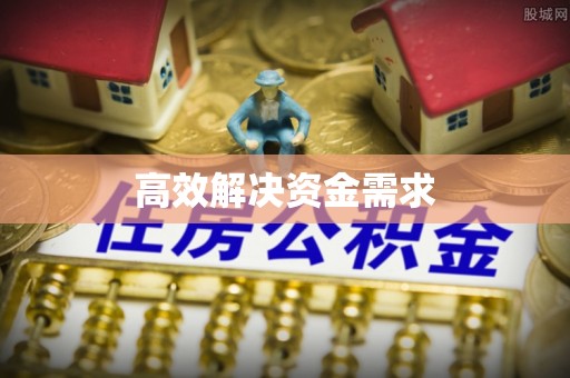 南华高效解决资金需求