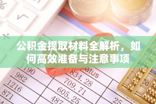南华公积金提取材料全解析，如何高效准备与注意事项