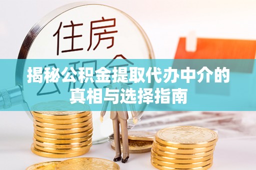 南华揭秘公积金提取代办中介的真相与选择指南