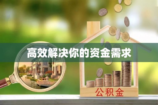 南华高效解决你的资金需求