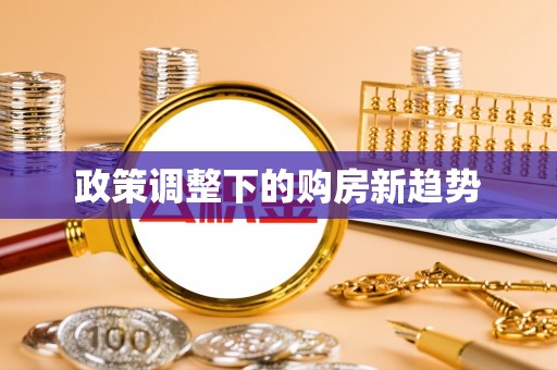 南华政策调整下的购房新趋势