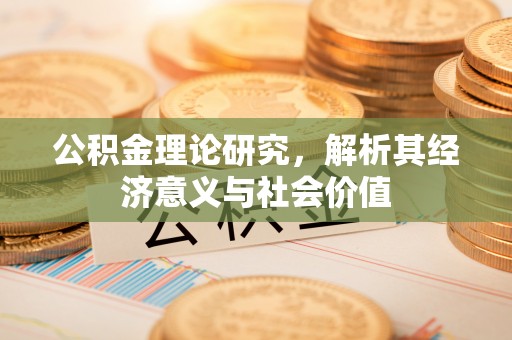 南华公积金理论研究，解析其经济意义与社会价值