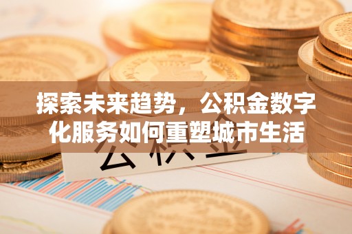 南华探索未来趋势，公积金数字化服务如何重塑城市生活