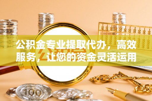 南华公积金专业提取代办，高效服务，让您的资金灵活运用