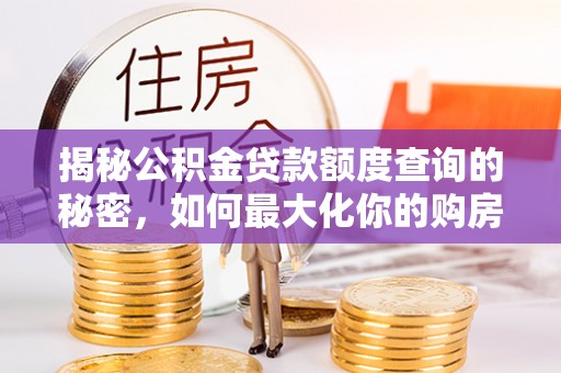 南华揭秘公积金贷款额度查询的秘密，如何最大化你的购房资金？
