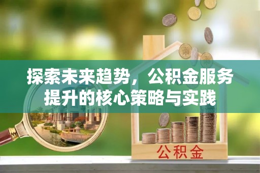 南华探索未来趋势，公积金服务提升的核心策略与实践