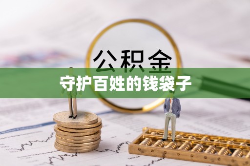 南华守护百姓的钱袋子