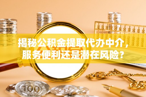 南华揭秘公积金提取代办中介，服务便利还是潜在风险？