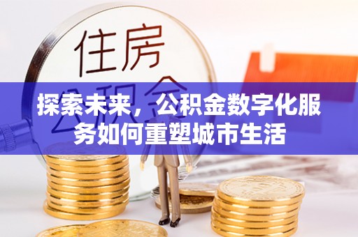 南华探索未来，公积金数字化服务如何重塑城市生活