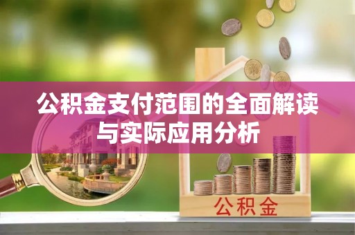南华公积金支付范围的全面解读与实际应用分析