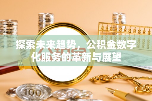 南华探索未来趋势，公积金数字化服务的革新与展望